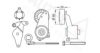 AUTEX 601676 Belt Tensioner, v-ribbed belt